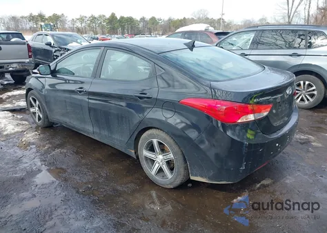2012 Hyundai Elantra Limited (Ulsan Plant) z USA, uszkodzony, nr VIN KMHDH4AE0CU250794